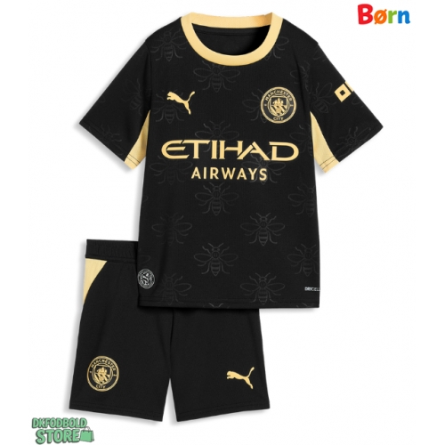Manchester City Ruben Dias #3 Replika Babytøj Udebanesæt Børn 2026-27 Kortærmet (+ Korte bukser)